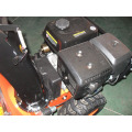 Hand gas powered sweeper/ snow plow for wheel loader